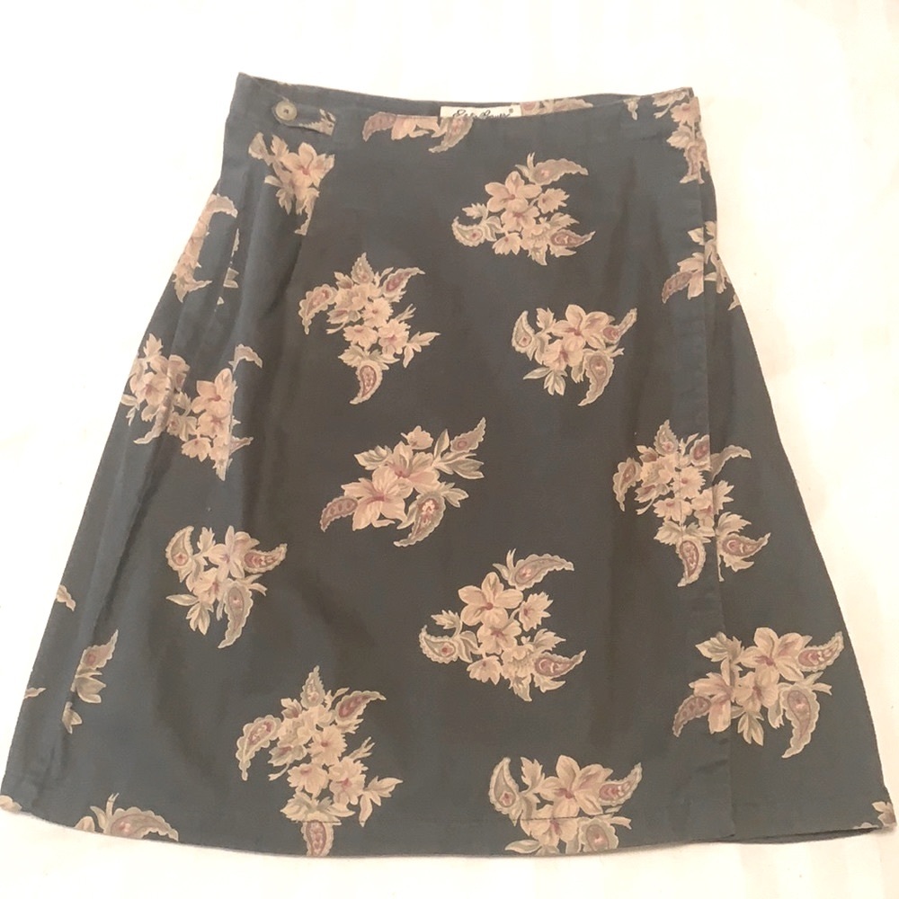 Eddie Bauer wrap skirt